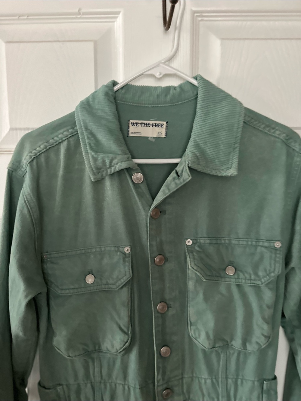 We The Free Green Utility Jumpsuit - Picture 2 of 10
